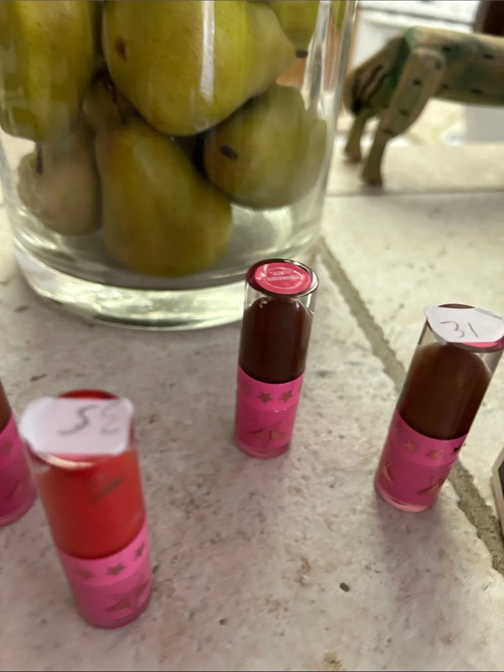 Younique Mini Lipstick Set — Pink, Red, Brown Shades